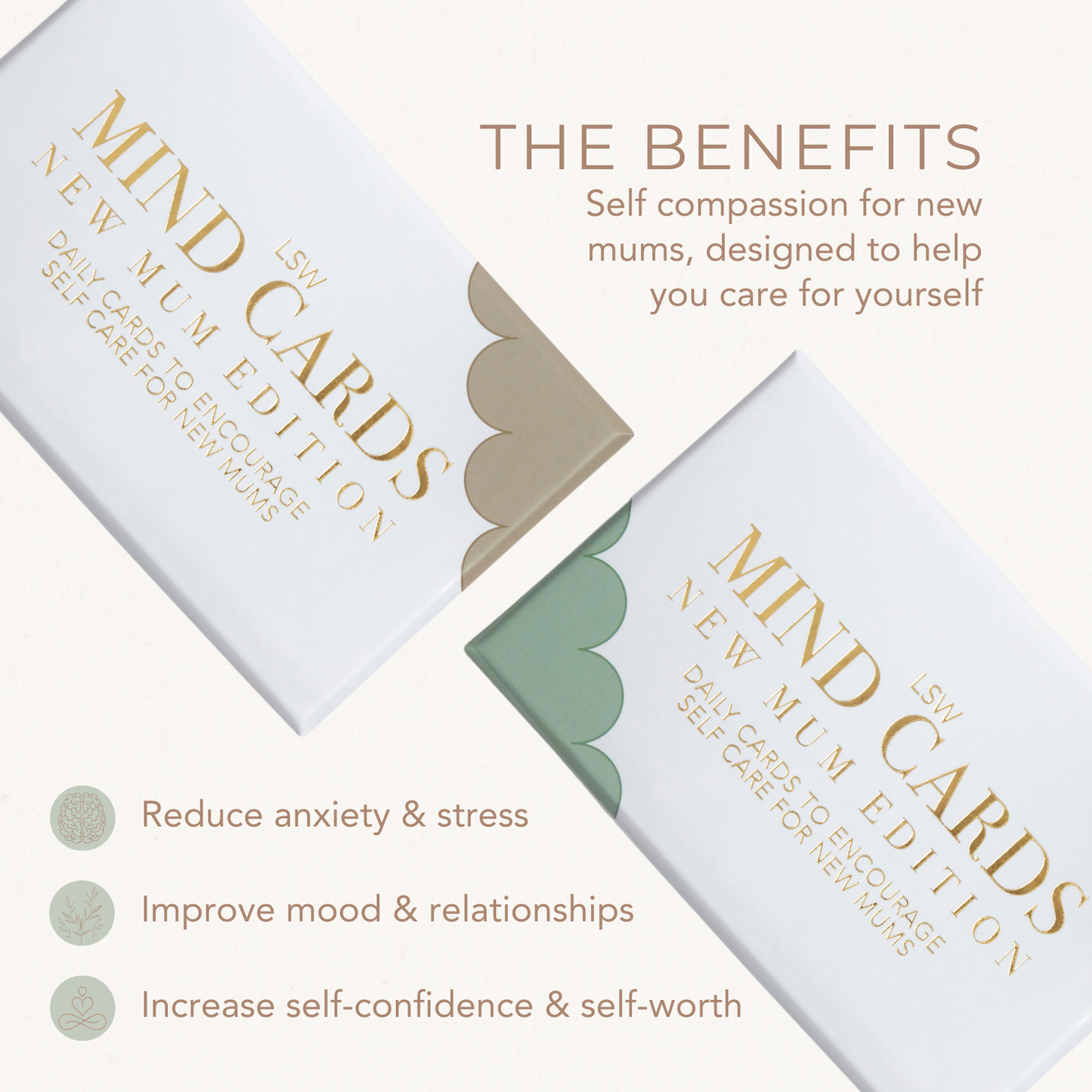 Mind Cards: New Mum Edition - Self care gift for new moms
