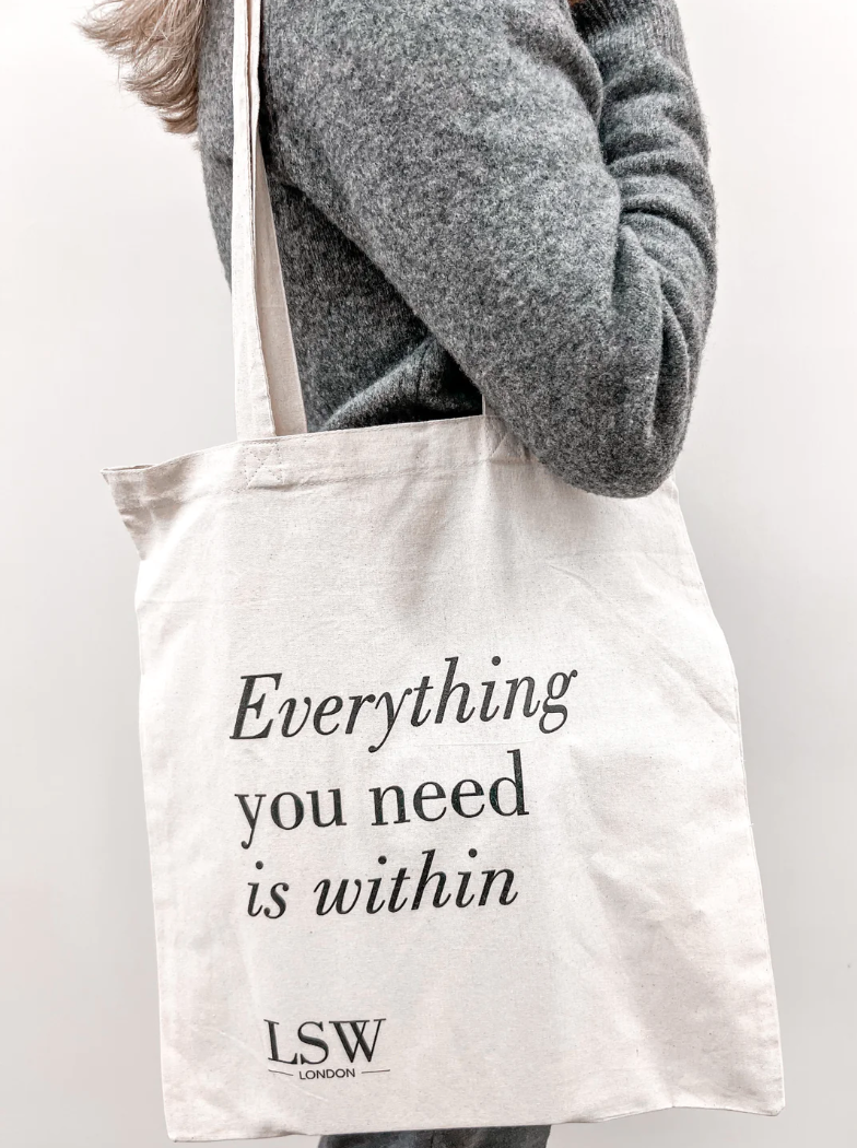 Natural Cotton Tote Bag – Reusable Shopping & Daily Use