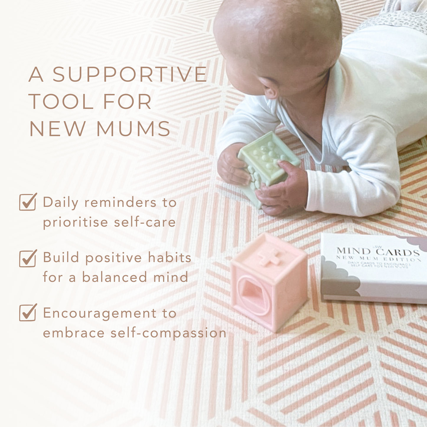 Mind Cards: New Mum Edition - Self care gift for new moms
