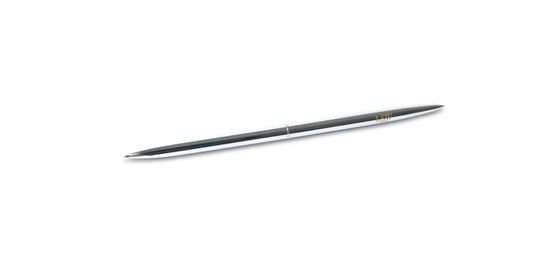 Silver LSW Ballpoint Pen – Black Ink with Logo, Elegant Gift