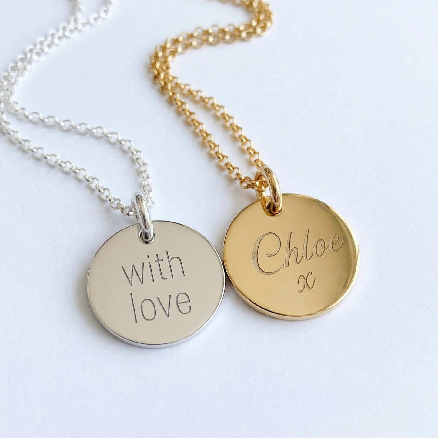 November Birth Flower Necklace | Chrysanthemum