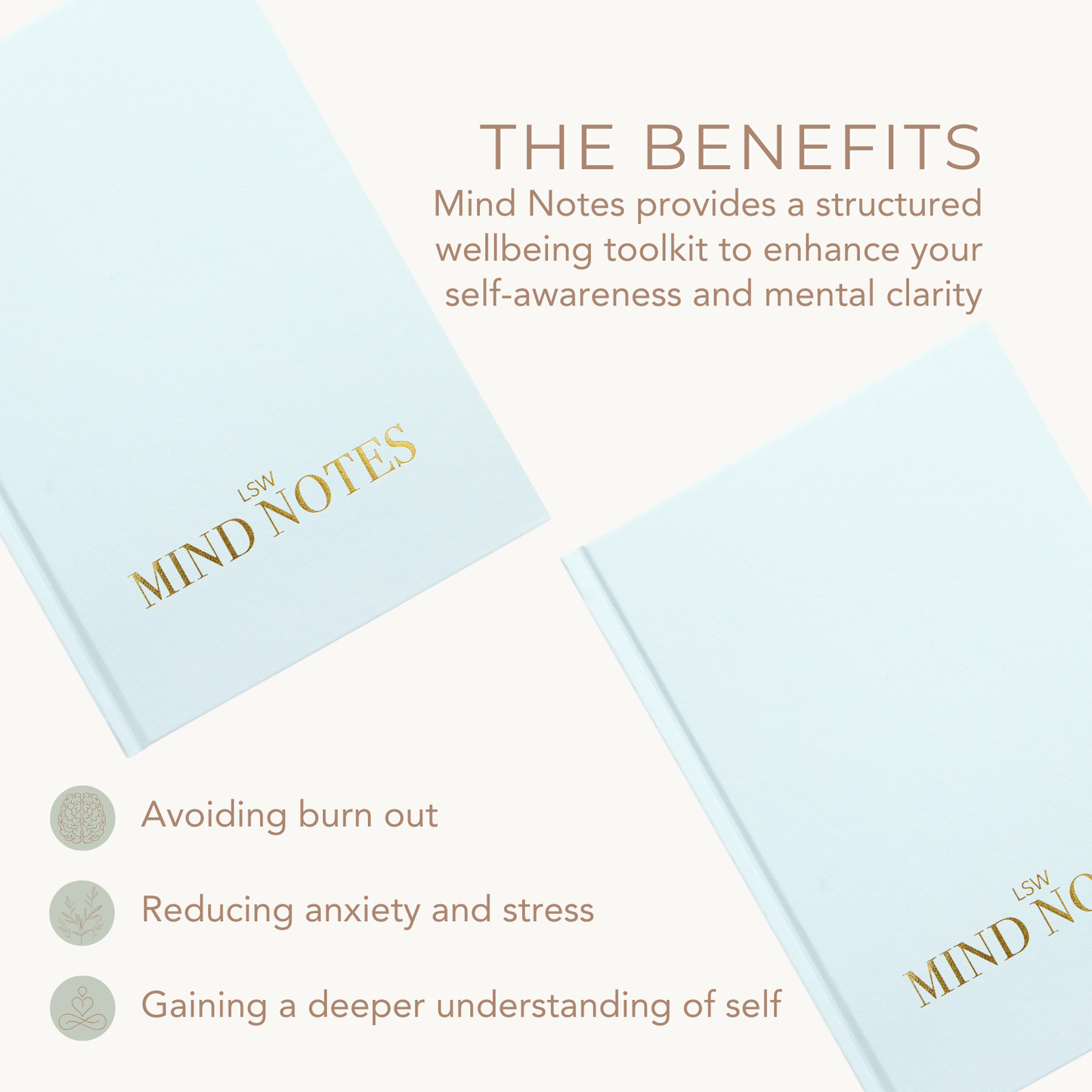 Mind Notes: Wellbeing & Gratitude Journal – Daily Self Care