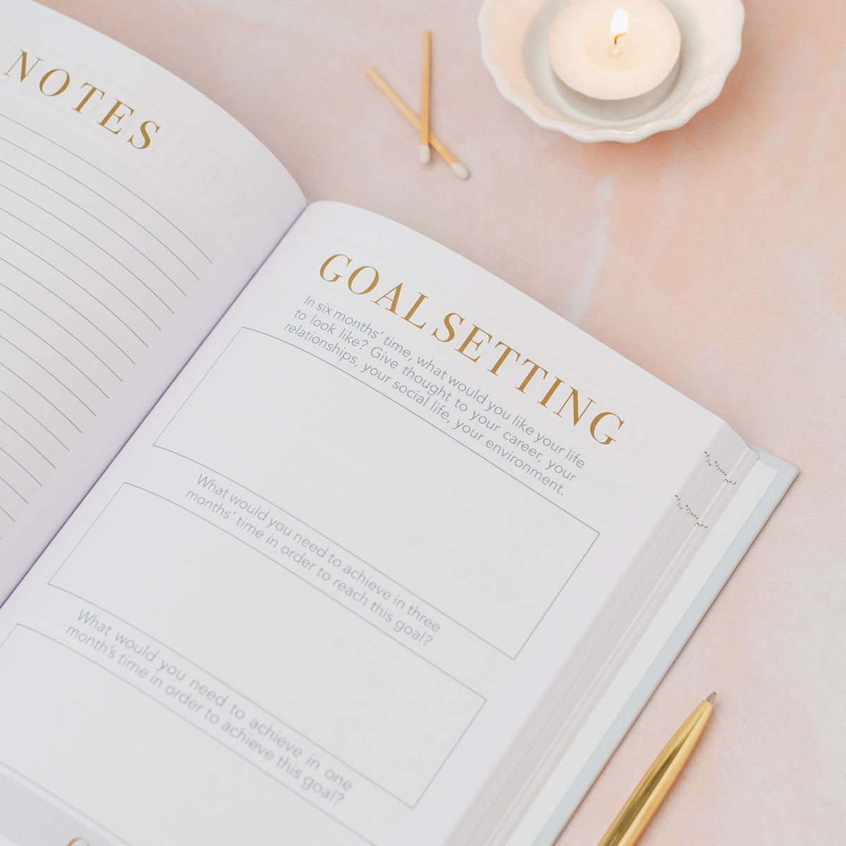 Mind Notes: Wellbeing & Gratitude Journal | Daily Self Care