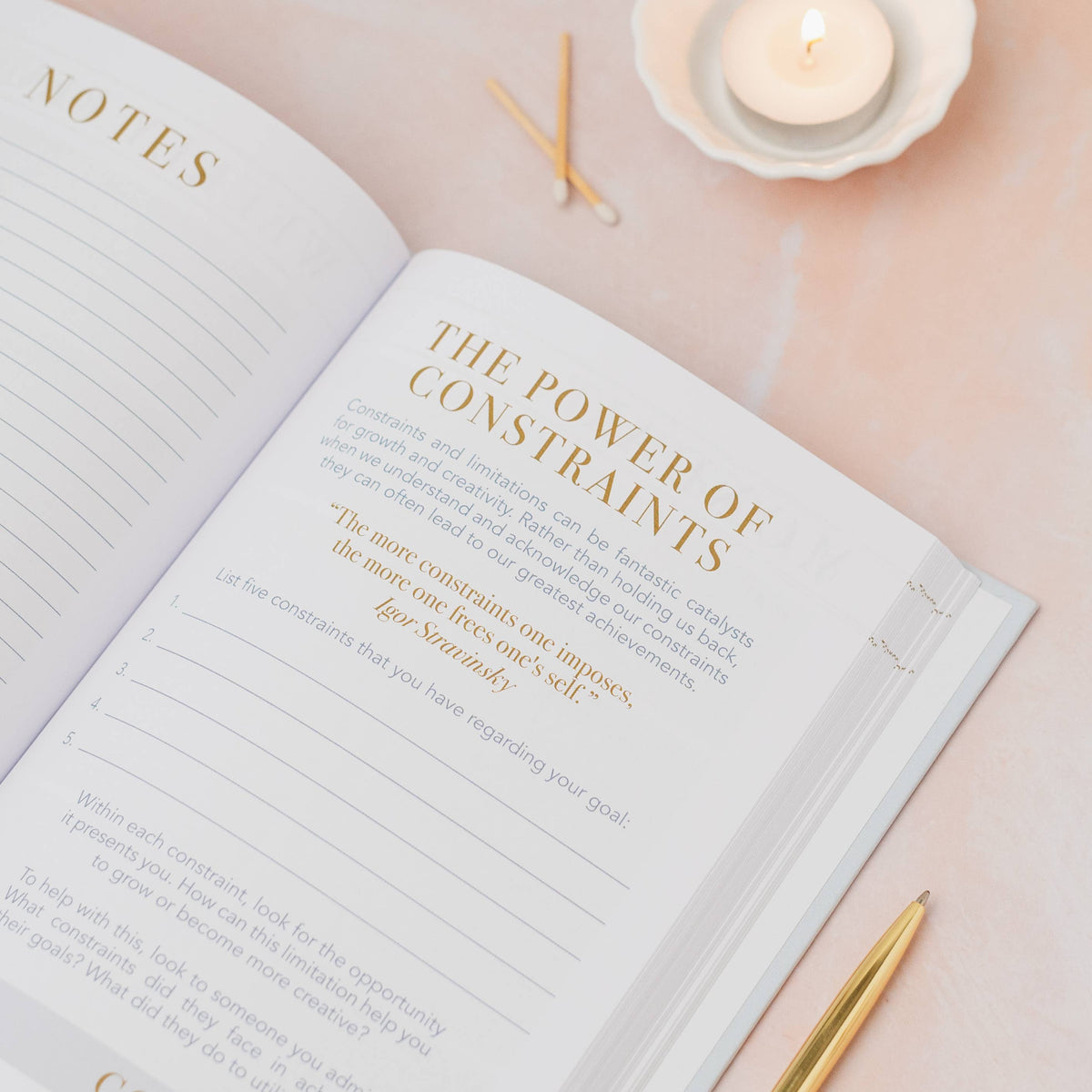 Mind Notes: Wellbeing & Gratitude Journal | Daily Self Care