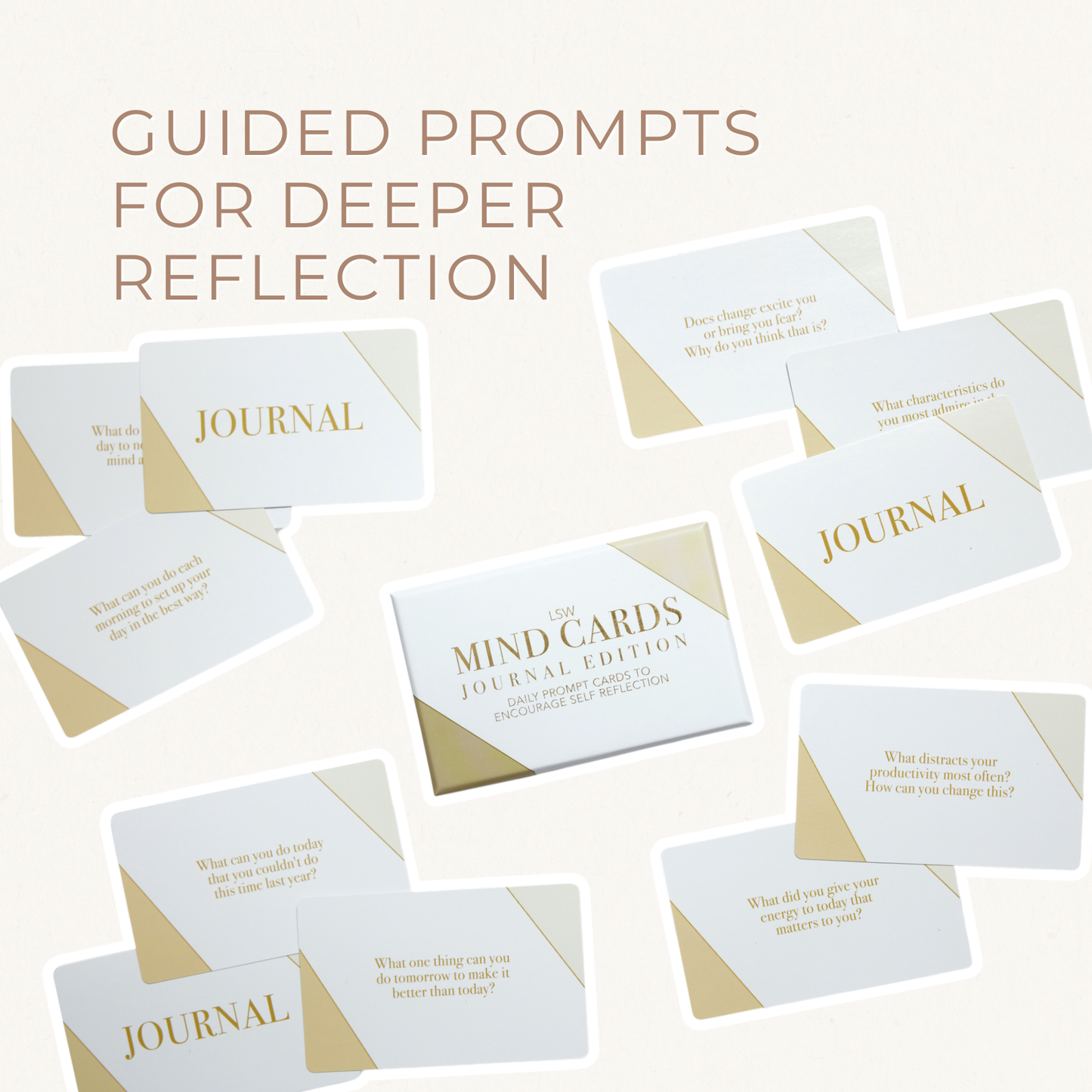 Mind Cards: Journal Edition – Daily Prompts for Self-Care