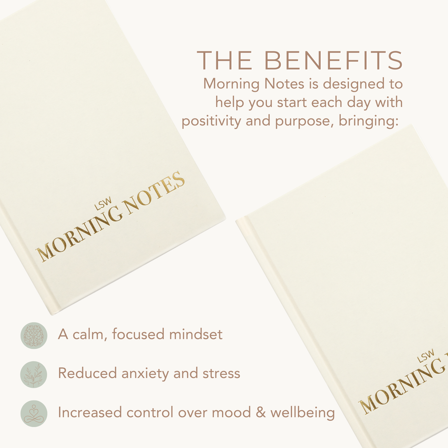 Morning Notes: Goal-Setting Journal | Self Care & Wellbeing