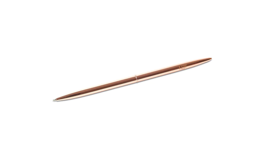 Rose Gold LSW Ballpoint Pen – Black Ink, Elegant Gift