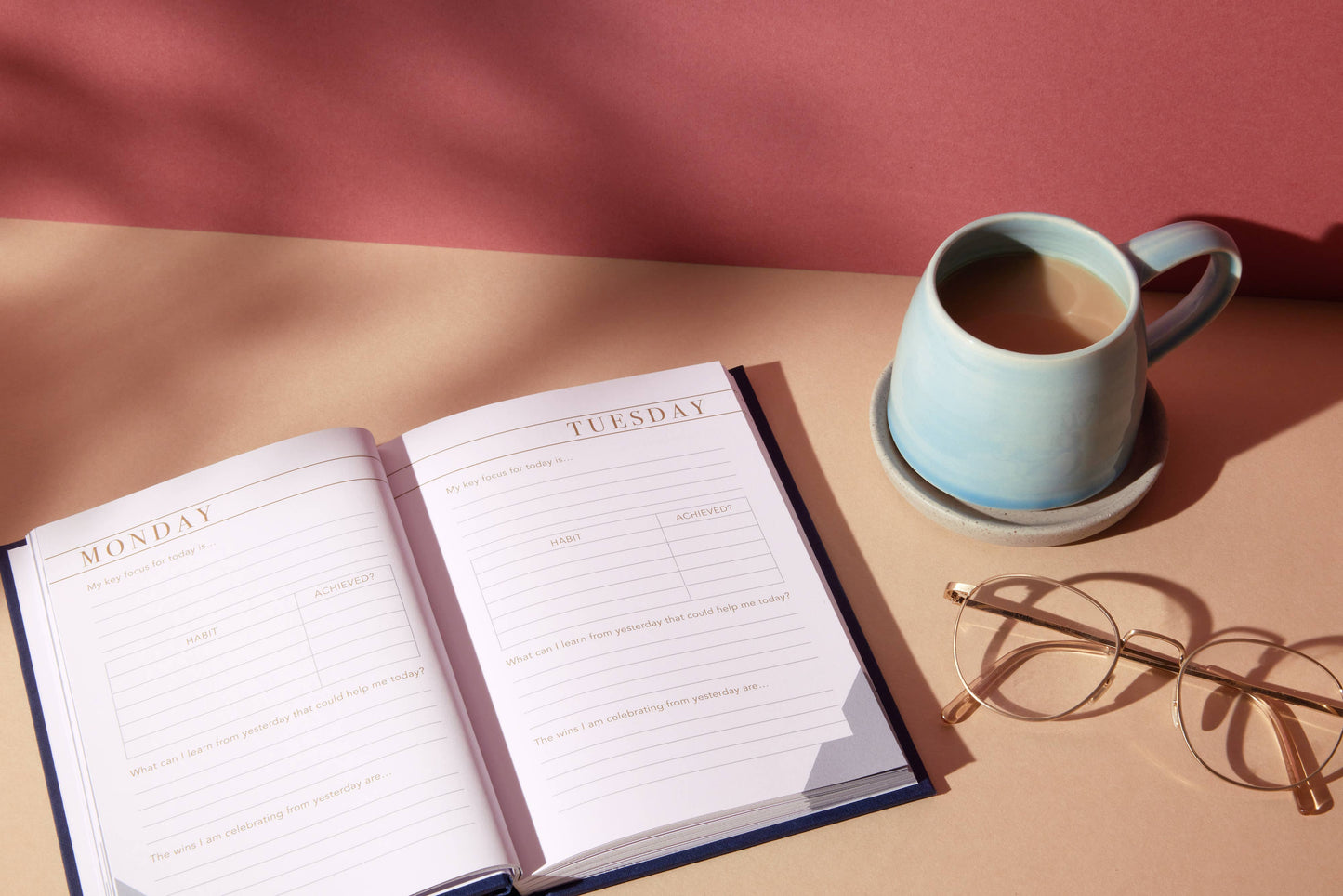 Habit Notes: Daily Habit Tracking Journal | Self-Improvement