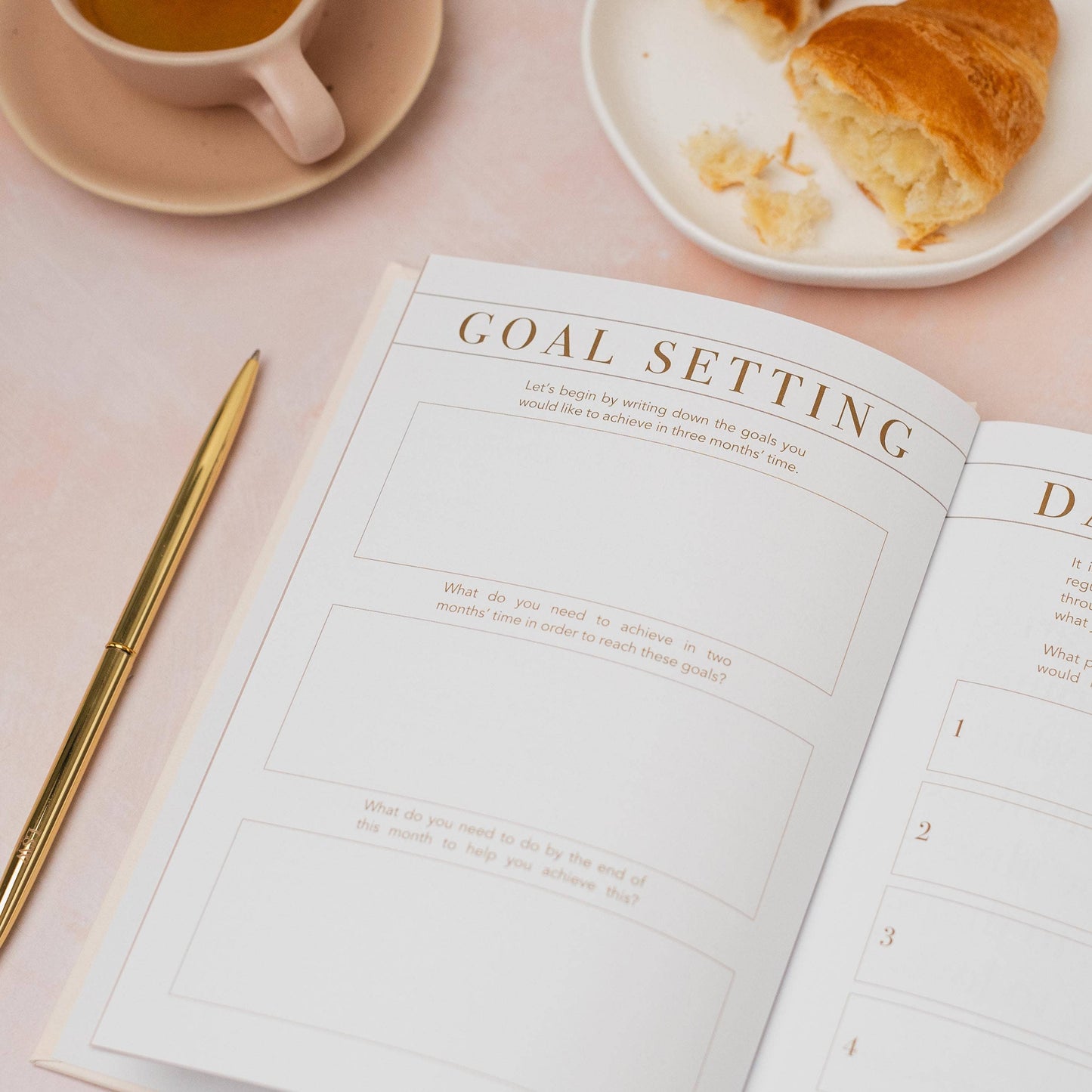 Morning Notes: Goal-Setting Journal | Self Care & Wellbeing