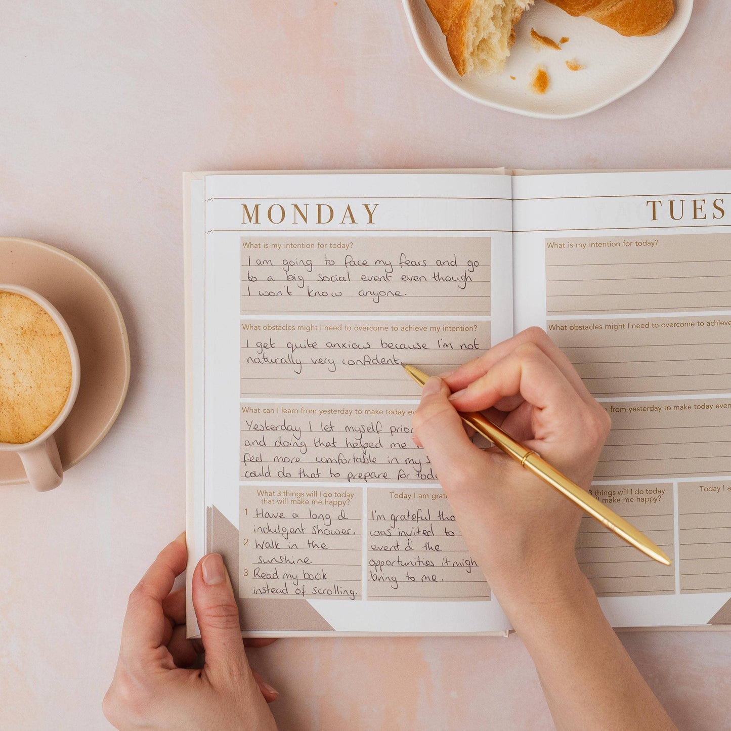 Morning Notes: Goal-Setting Journal | Self Care & Wellbeing