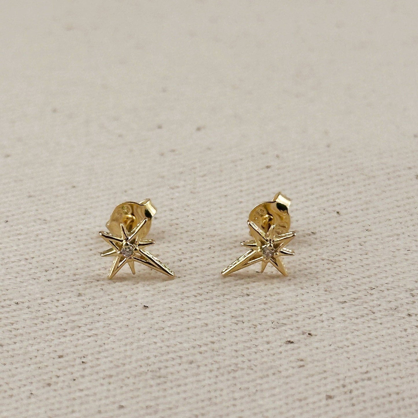 18k Gold Filled Starburst Studs | Guidance & Hope