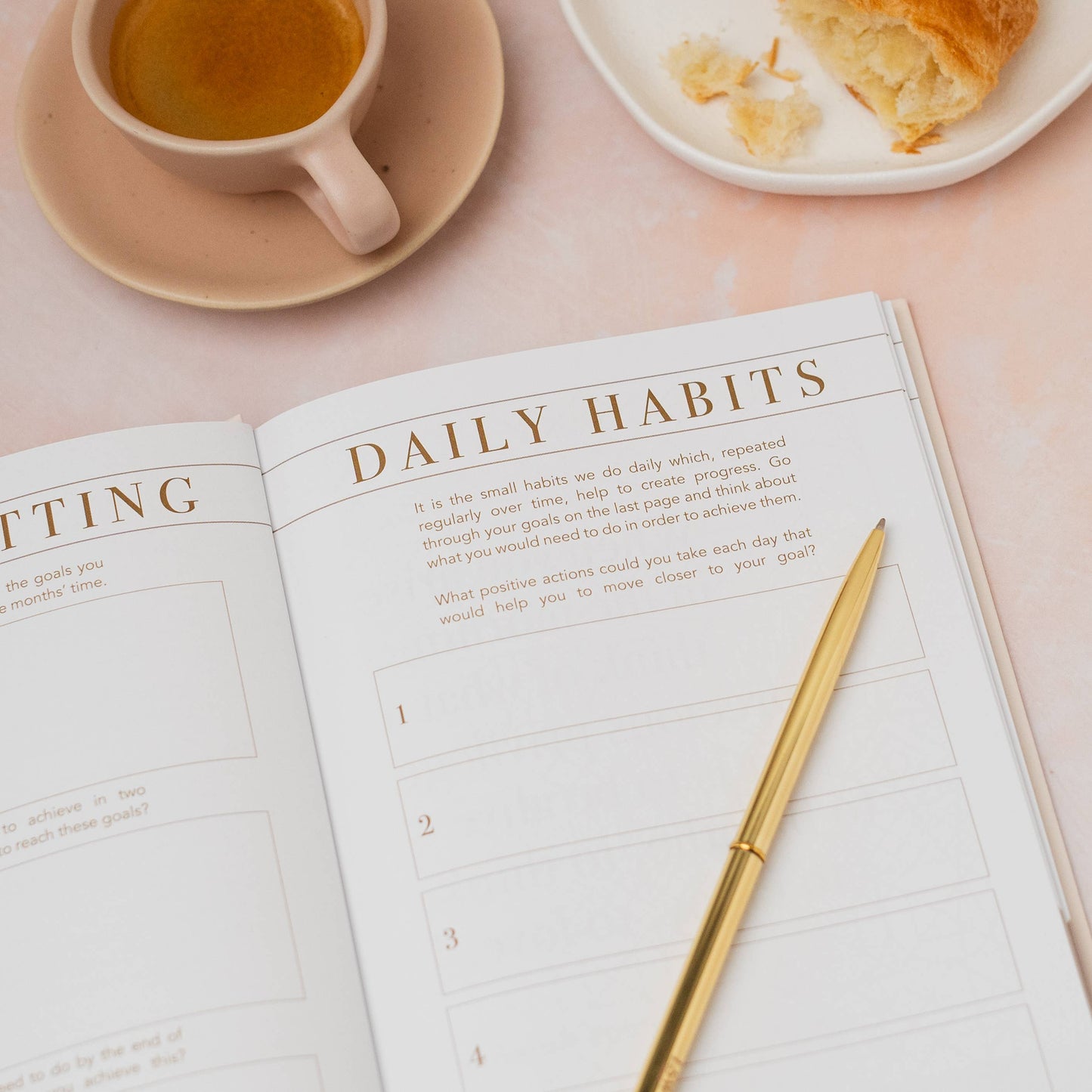 Morning Notes: Goal-Setting Journal | Self Care & Wellbeing
