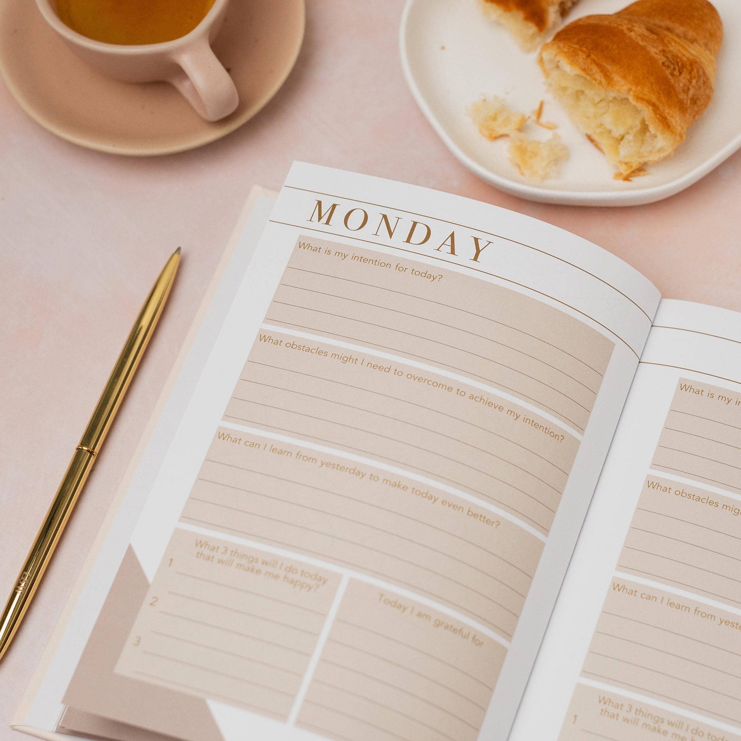 Morning Notes: Goal-Setting Journal | Self Care & Wellbeing