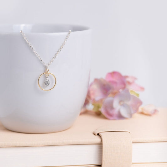 Floating Heart Necklace