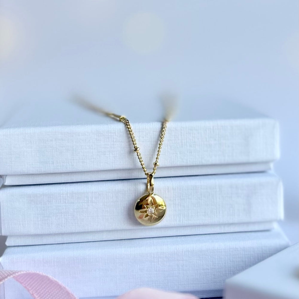Gold Filled Starburst Pendant | Guidance & Hope