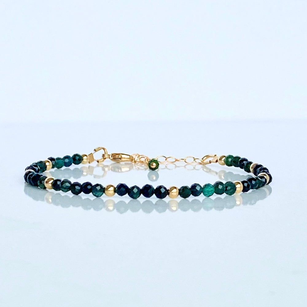 Green Tourmaline Bracelet -