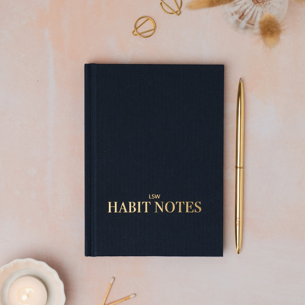Habit Notes: Daily Habit Tracking Journal | Self-Improvement