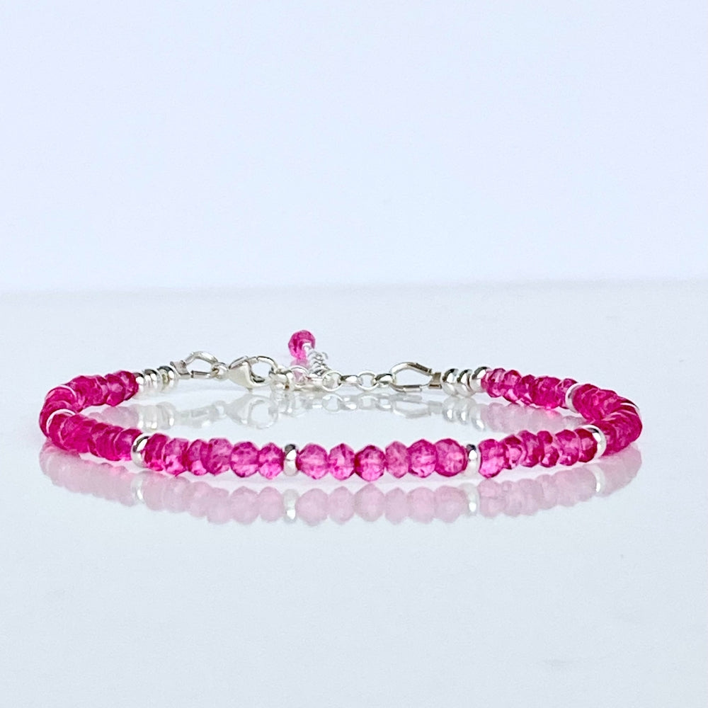 Pink Quartz Bracelet