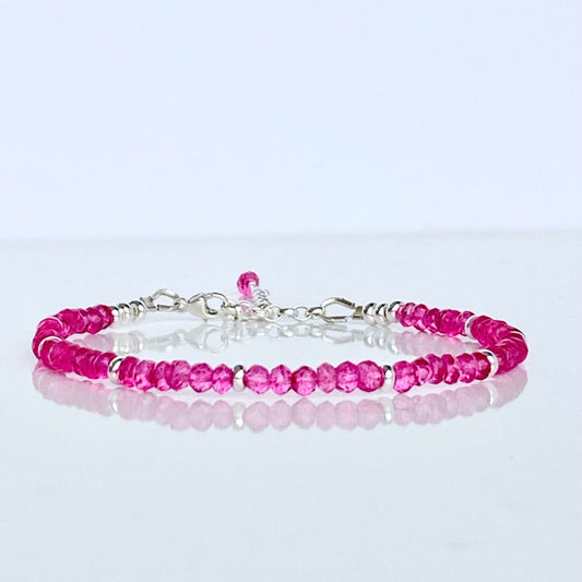 Pink Quartz Bracelet