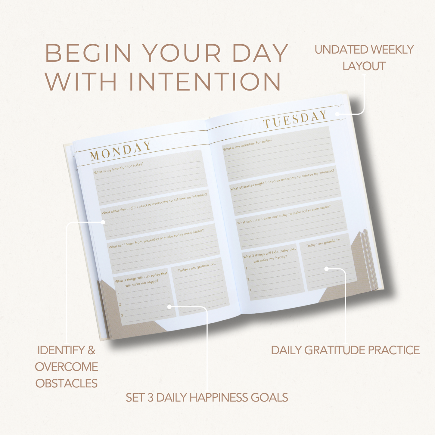 Morning Notes: Goal-Setting Journal | Self Care & Wellbeing