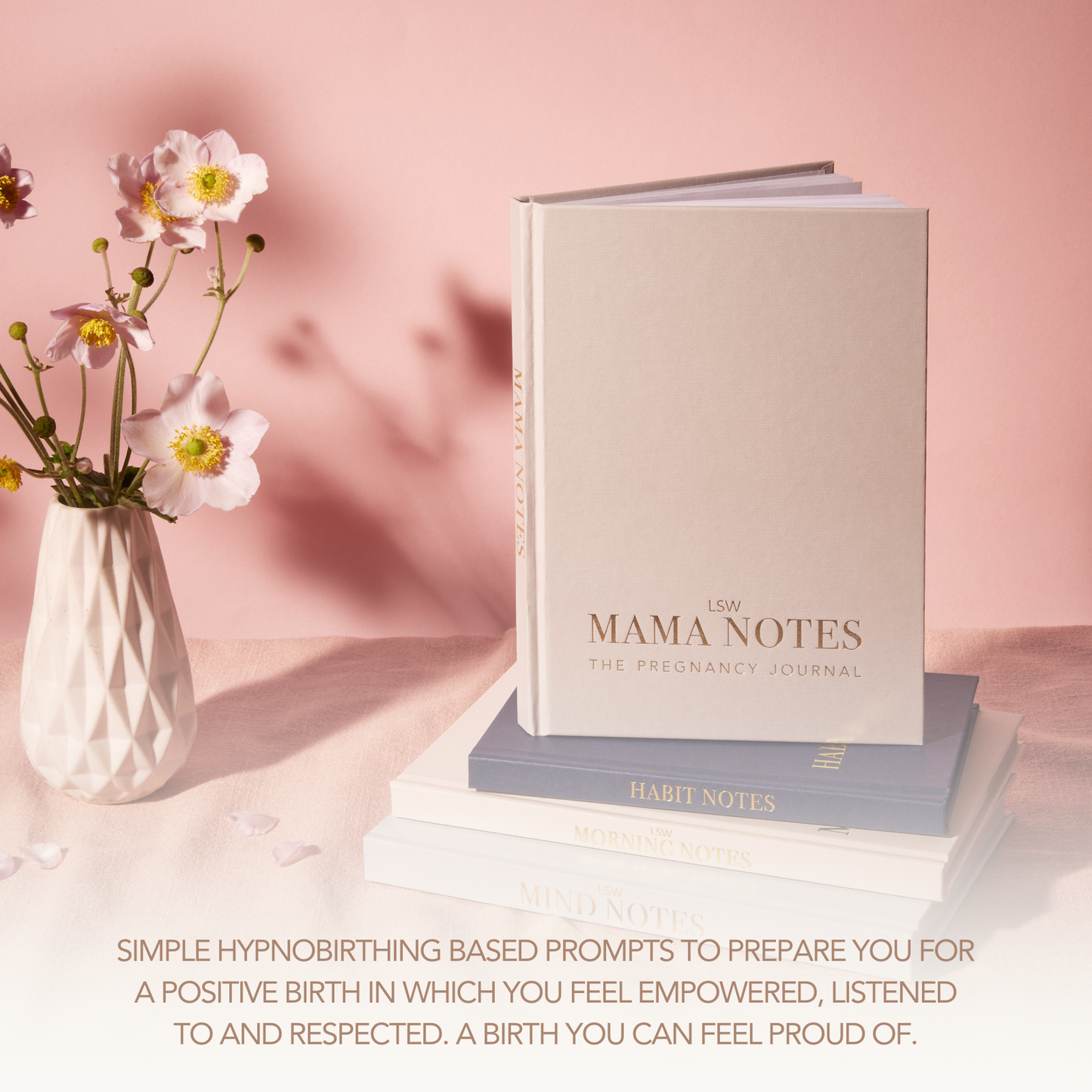 Mama Notes: Pregnancy Journal for Positive Birth - Mum Gift