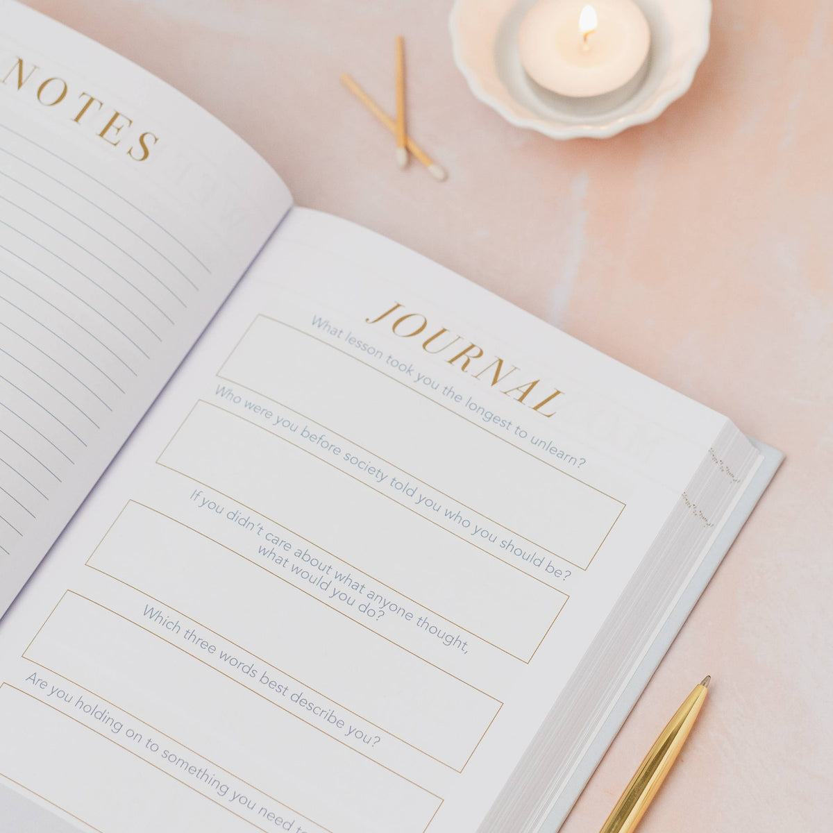 Mind Notes: Wellbeing & Gratitude Journal | Daily Self Care