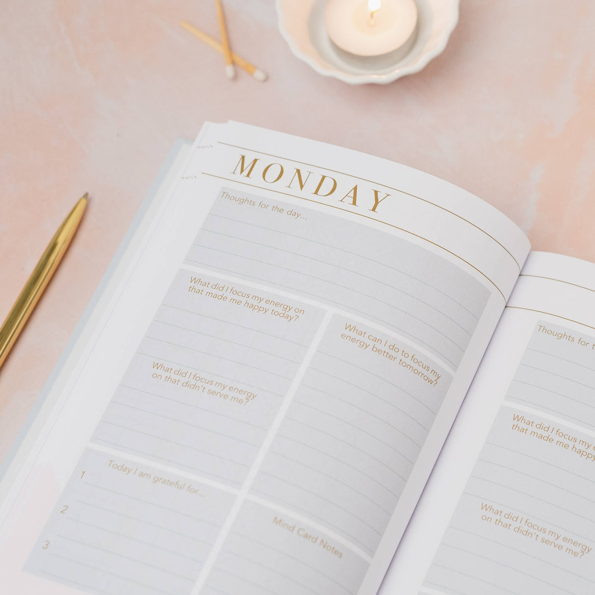 Mind Notes: Wellbeing & Gratitude Journal | Daily Self Care